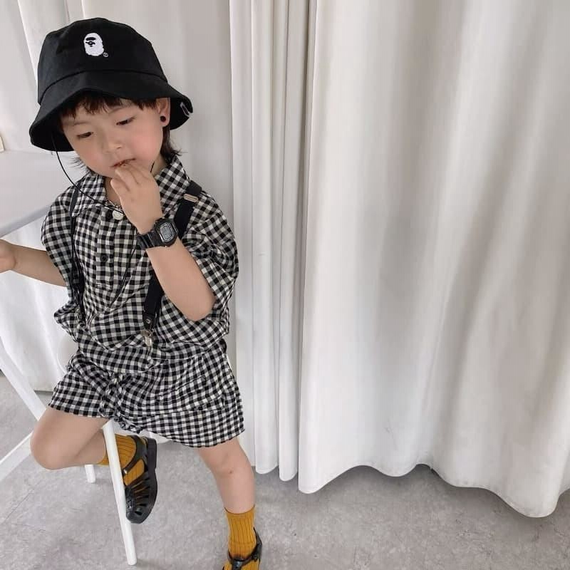 宅配便配送 キッズ ギンガムチェック フリル パンツ セットアップ 100 キッズ ギンガムチェック フリル パンツ セットアップ 100