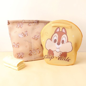 迪士尼奇奇蒂蒂手提洗衣袋-迪士尼分隔式洗衣袋大容量洗衣網