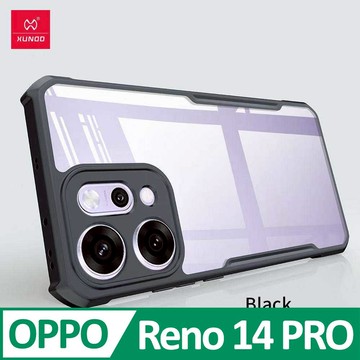 XUNDD 甲蟲系列 OPPO Reno 14 PRO 防摔保護軟殼 炫酷黑