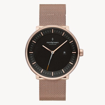 Nordgreen x Christopher 聯名款 40mm (PH40RGMEROBLCH)