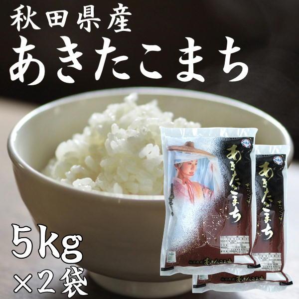 秋田県産 あきたこまち 10kg （5kg×2袋） 新米 令和5年産 2023年 甘み 粘り 噛みごたえのバランスがとれたお米です ごはん ご飯