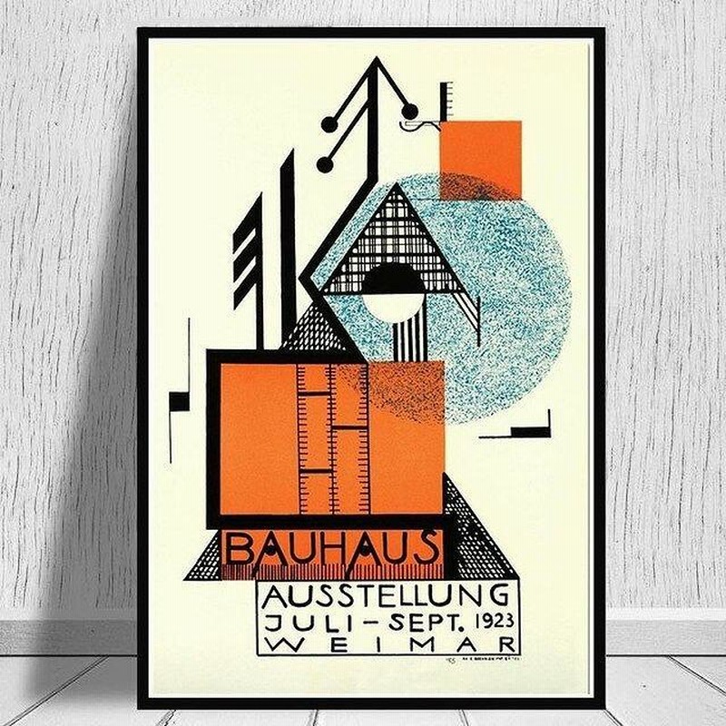 バウハウス Bauhaus アートポスター A2 | biaxial-films.com