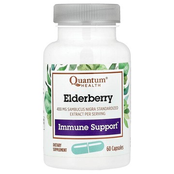 Quantum Health, 接骨木果，400 毫克，60 粒膠囊（每粒膠囊 200 毫克）