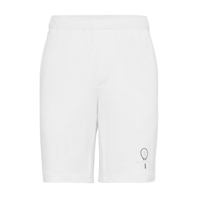 Bermuda shorts with Tennis logo