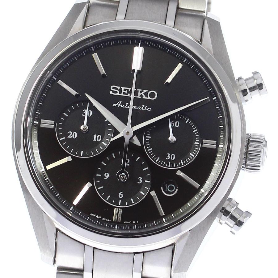 ☆美品 【SEIKO】セイコー プレサージュ クロノグラフ SARK007/8R48-00G0 自動巻き メンズ_735417 |  LINEブランドカタログ