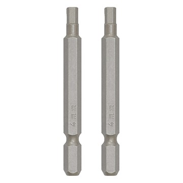 新龜SUNFLAG DSA-4.0 單頭內六角起子頭65mm(附磁)  2入