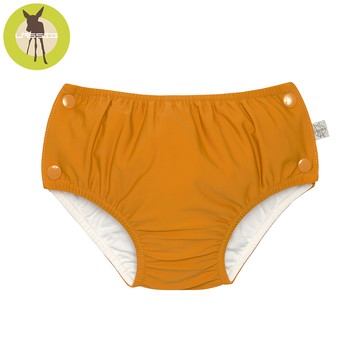 德國 Lassig - 嬰幼兒抗UV成長型游泳尿布褲-甜柿橘