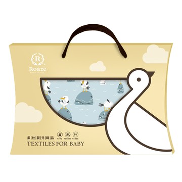 Roaze 柔仕 冰織涼毯 0個月以上適用  海鷗踏踏 藍色  130 x 110cm