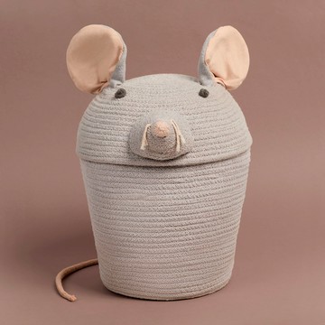 西班牙 Lorena Canals｜鼠寶雷納塔收納籃