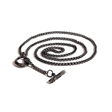 DISSOLVE 復古歌德風OT扣情侶鈦鋼項鏈