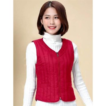 大碼羽絨棉馬甲女輕薄修身短款秋冬季貼身背心馬夾保暖內膽坎肩潮