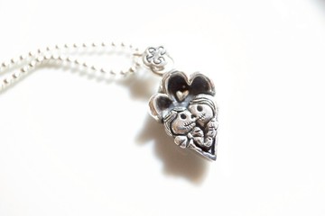 愛是一塊派 純銀項鍊silver925