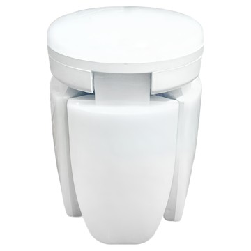 2代款 四葉草LED折疊燈泡 36 x 36cm 白色  白光  1個