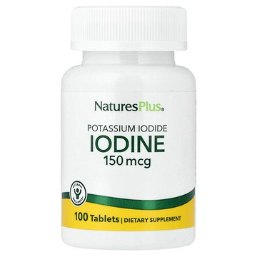 NaturesPlus, 碘，150 微克，100 片