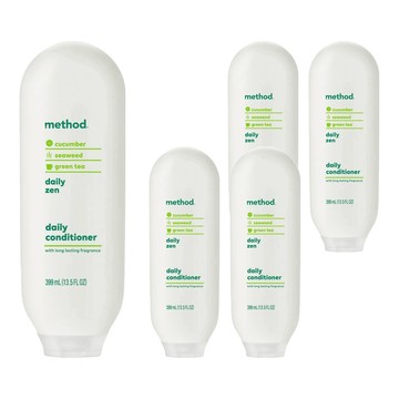 method 美則 感官潤髮乳 綺綠賦活  399ml  5瓶