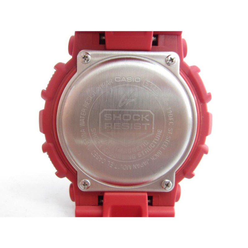 CASIO カシオ G-SHOCK GA-110FC-1AJF レッド 赤 腕時計 ∠UA10296