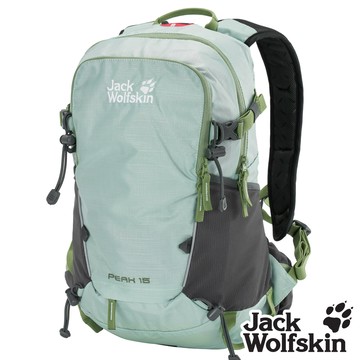 【Jack wolfskin 飛狼】Peak 15L 登山背包 健行背包『冰晶綠』