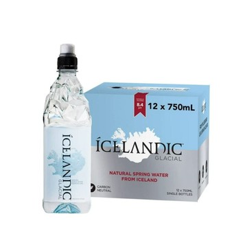 冰島冰川純淨水(750ml x 12入)(運動瓶蓋式)