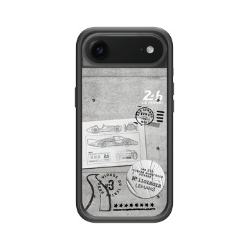 iPhone Air Mod NX -邊框背蓋組合 (相機按鈕) 黑 - 24 Hours of Le Mans - 24H - Vintage