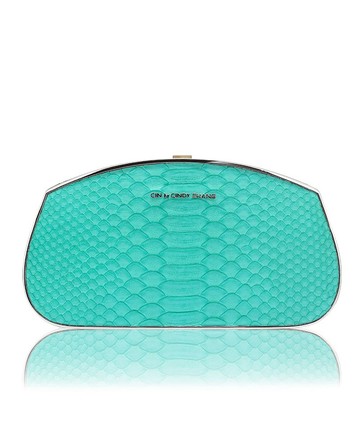 órimos  薄荷綠蟒蛇皮高貴晚宴包