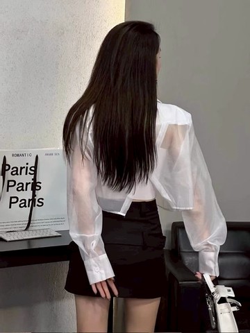 短款上衣防曬外套女小香風高級感百搭休閒薄款小西裝夏季新款