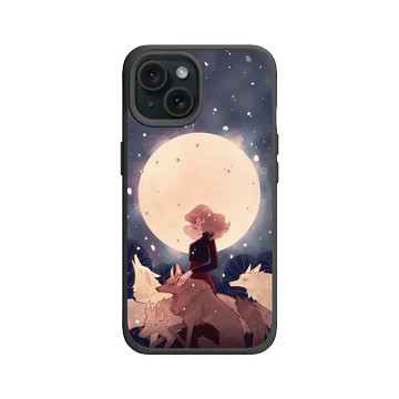 iPhone 15 SolidX 黑 - Ludmilacerafoce - The Moon Pack