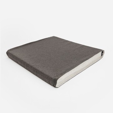 PALETTE單接縫立體裁剪薄坐墊40x40x4cm 礫石灰