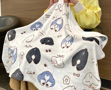 雪納瑞的屁股毯