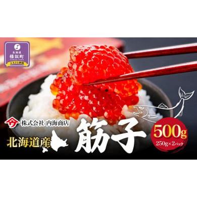 ふるさと納税 北海道 様似町 筋子（500g）