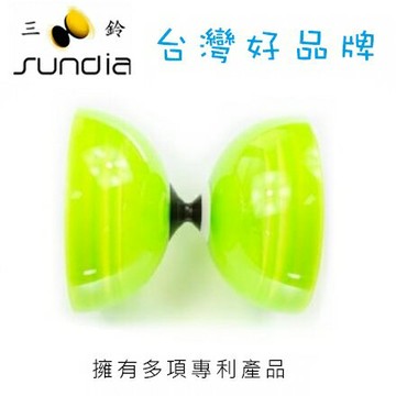 SUNDIA 三鈴 炫風單培鈴系列 SH.1B.CG炫單透綠 / 個【APP滿額下單10%點數(單一帳號最高1000點)】9/30止