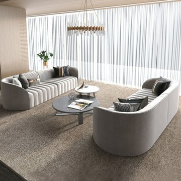 ??快速出貨 可開發票 現代商用辦公休息接待科技布藝沙發會客酒店大堂售樓處大廳洽談椅