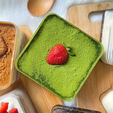 提拉米蘇托盤一次性方盒子容器帶蓋器皿網紅模具盤子專用深盤方盤