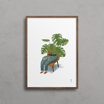 【裝飾畫】大腿比較重要