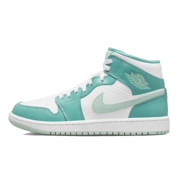 WMNS AIR JORDAN 1 MID WASHED TEAL