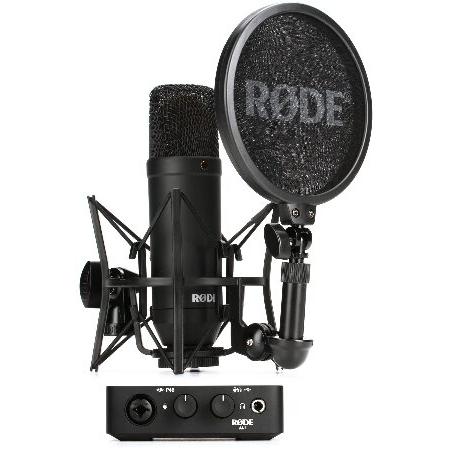 RODE Microphones ロードマイクロフォンズ NT1   AI-1 Complete Studio Kit コンデンサーマイク オーディオインターフェース セット NT1 AI1KIT並行輸入