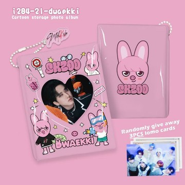 ⭐韩国代购正版⭐新款可爱straykids BT21 3寸拍立得迷你相册追星爱豆专辑小卡卡册