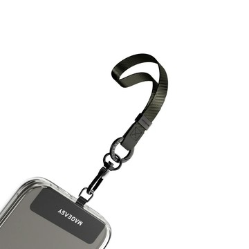 MAGEASY 15mm Wrist Strapp 岩石灰 手機 手腕掛繩 / 掛繩片組 H7872 (4895241120961)