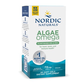 Nordic Naturals Algae Omega 650 mg - 60 Softgels