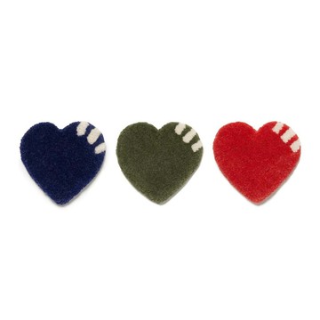 【日貨代購CITY】2025SS HUMAN MADE HEART RUG COASTER 愛心 擺飾 杯墊