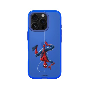 iPhone 16 Pro Clear 激光藍 - 迪士尼-漫威 Marvel - Spider-Man Upside Down