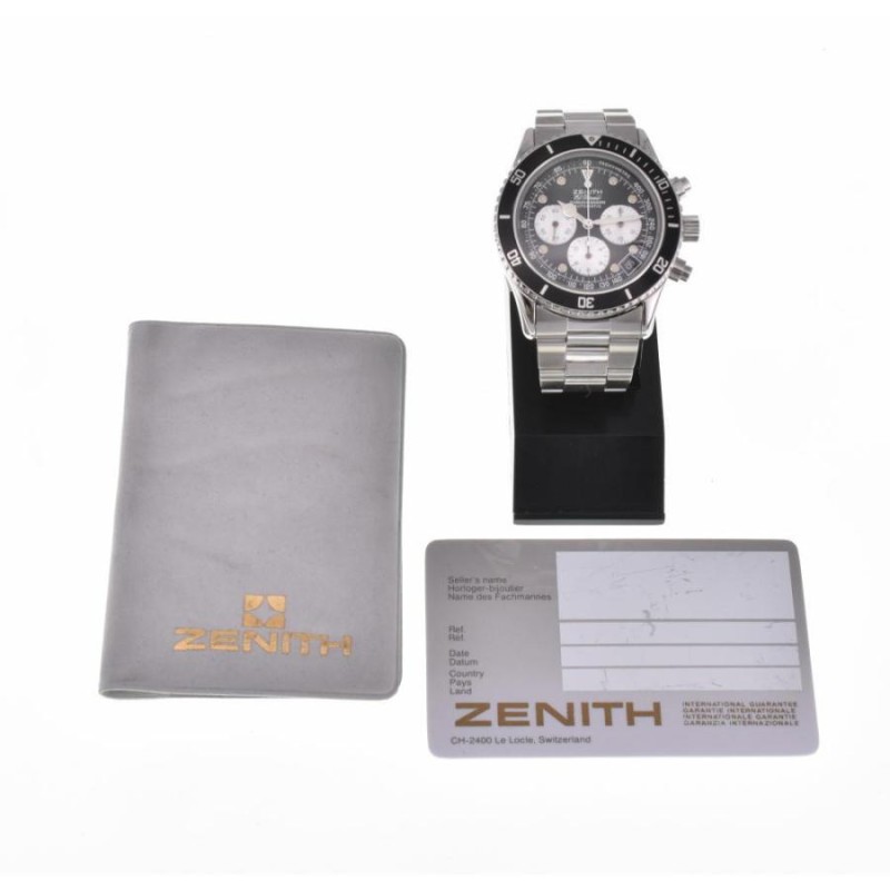 ☆美品【ZENITH】ゼニス デ・ルッカ 02.1310.400 自動巻き メンズ D#111712 | LINEブランドカタログ