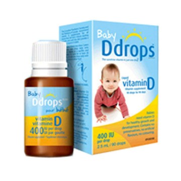 Baby Vitamin D 90 Drops 0.08 oz by Ddrops