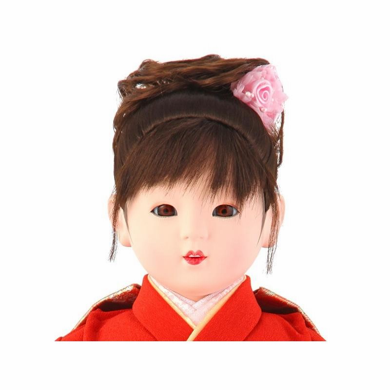 市松人形 赤金彩 愛ちゃん 公司 聖祥
