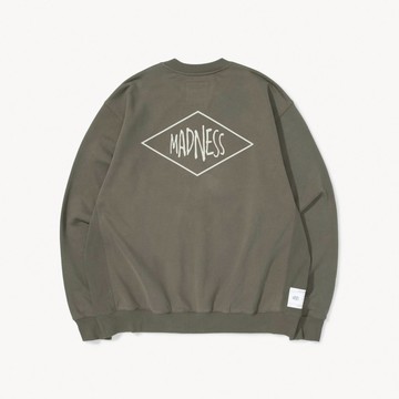 MADNESS SOLID CREW SWEAT. BOXY 余文樂同款