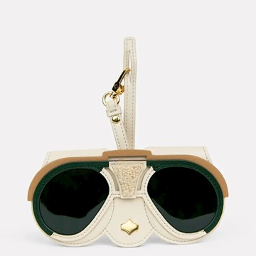 ANY DI 德國時尚真皮眼鏡包-葡萄酒