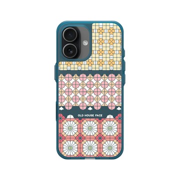 iPhone 17 Clear (相機按鈕) 夜幕藍 - 老屋顏 Old House Face - 馬賽克 2