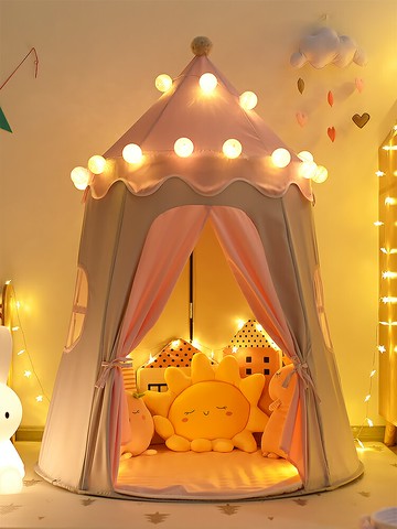 免運 兒童帳篷室內寶寶游戲屋家用幼兒女孩公主城堡小房子玩具屋蒙古包