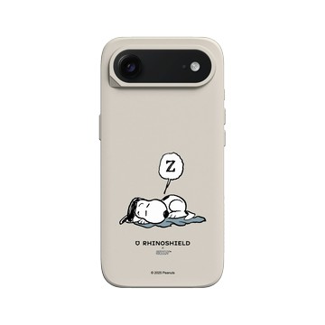 iPhone Air SolidX 貝殼灰 - 史努比 Snoopy - Snoopy fall asleep