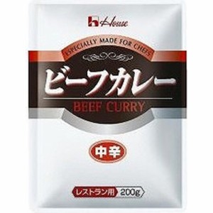 ハウス食品 ２００ｇ中辛ビーフカレー業務用 ×1