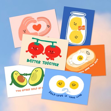 情人節明信片 Love Postcard